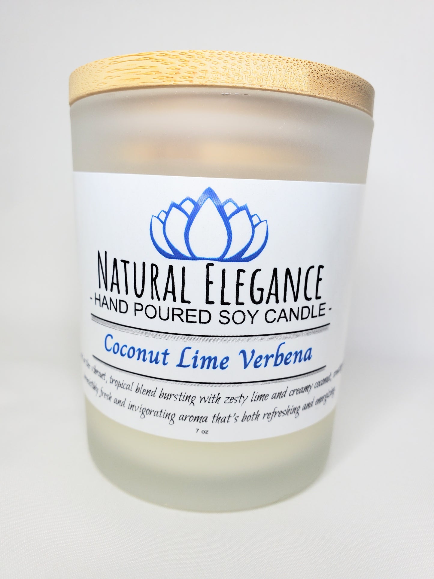 Coconut Lime Verbena Soy Wax Candle