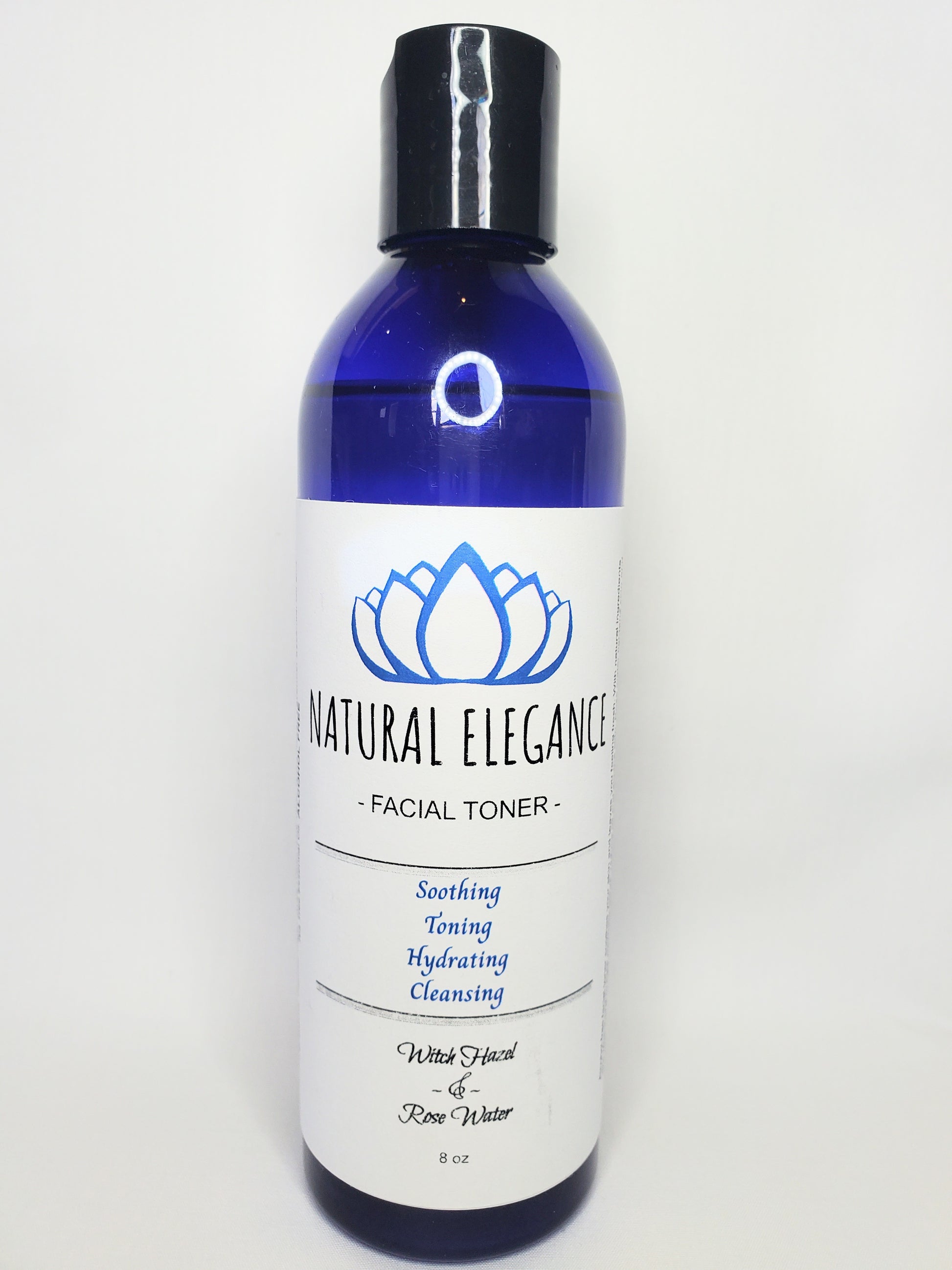 Natural Elegance Products cleansing hydrating balancing gentle smoothing toning clarifying all natural handmade vegan best facial face toner